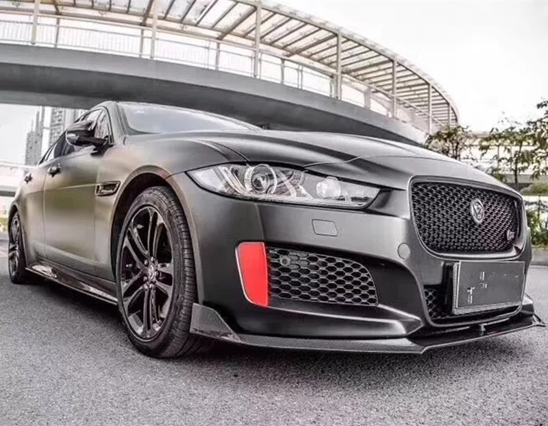 

For Jaguar XE/XEL Rear spoiler ABS Rear front Bumper Diffuser Bumpers Protector For Jaguar XE/XEL Body kit bumper 2018