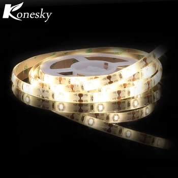 

Konesky LED Flexible Sensor Strip Dual Mode Motion Night Light with 120 Motion Sensor Bed Light for Bedroom Cabinet Nature White