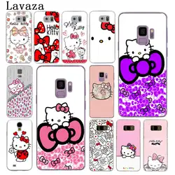 Модная Hello Kitty Hard Case для Galaxy S3 S4 S5 & Mini S6 S7 Край S6 Edge Plus