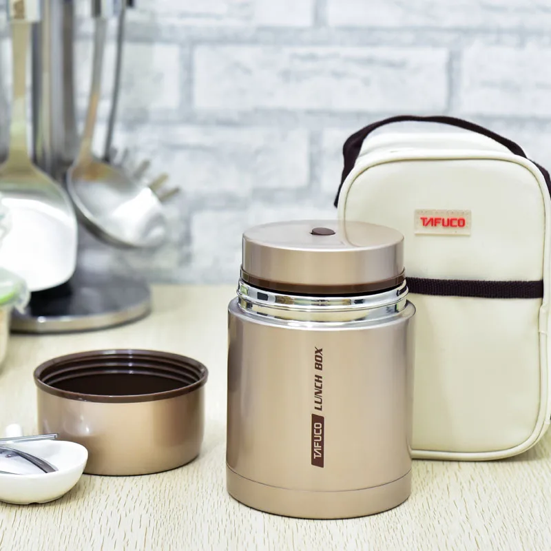 

Stainless Steel Vacuum Stew Pot Thermal Lunch Box Insulation Barrels Porridge Bucket Braised Beaker Baked Pot