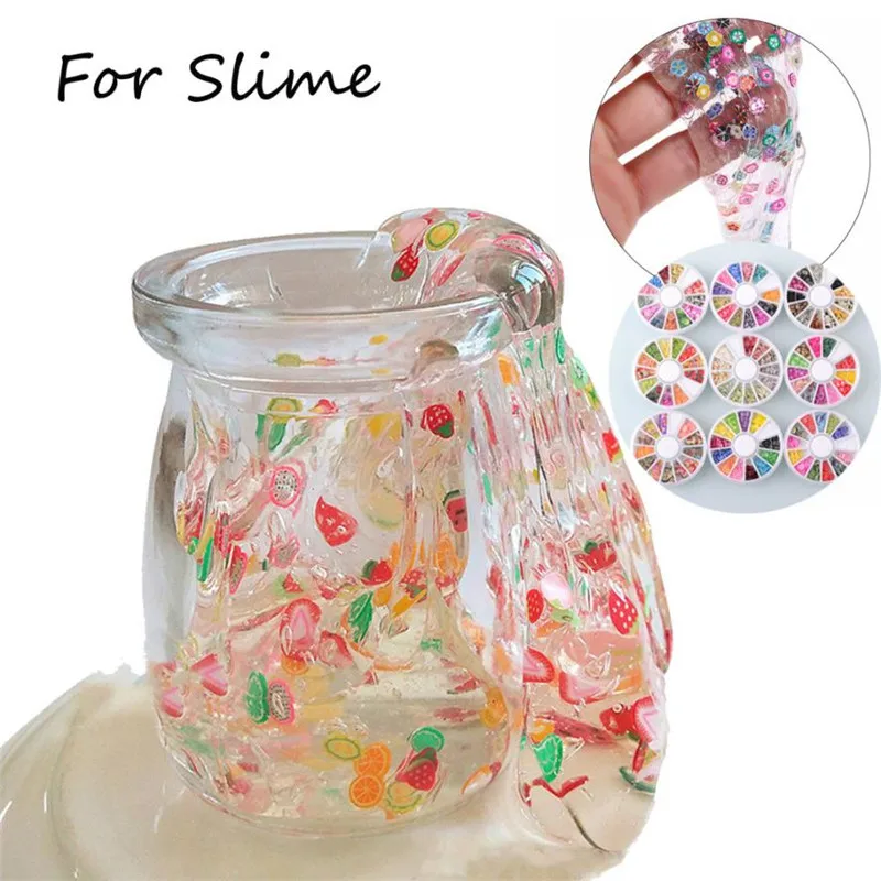 

Children's toys adult decompression artifact Fruit Cake Slices SoftScented Stress Relief Toy Sludge Toys For Slime K5