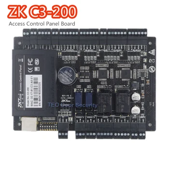 

ZK C3-200 100,000 Log Events Capacity 2 Doors TCP/IP Access Control Panel Board Access Control System