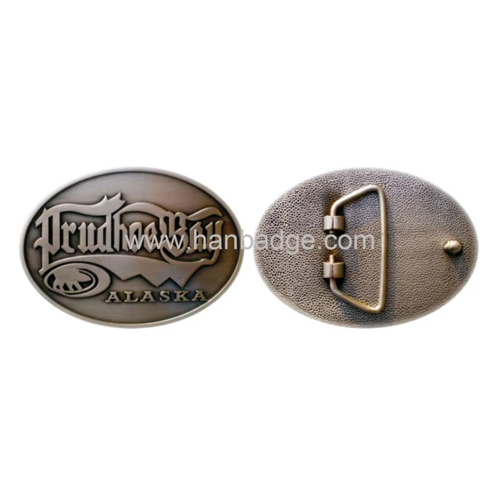 

High Quality Wholesale Metal Belt Buckle With Customized Logo, Die Cast Zinc Alloy Material