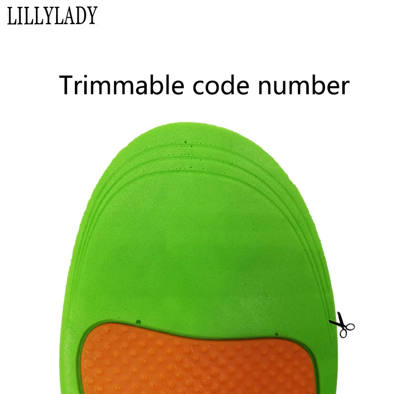 Orthotic Arch Support Shoes Insoles PU Material Flat Feet Sports Running Breathable Insoles for feet Man Women Orthopedic Pad