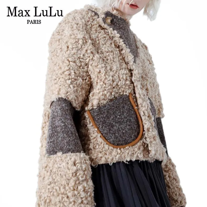 Max LuLu модная Роскошная Корейская ветровка Женская винтажная кожаная одежда