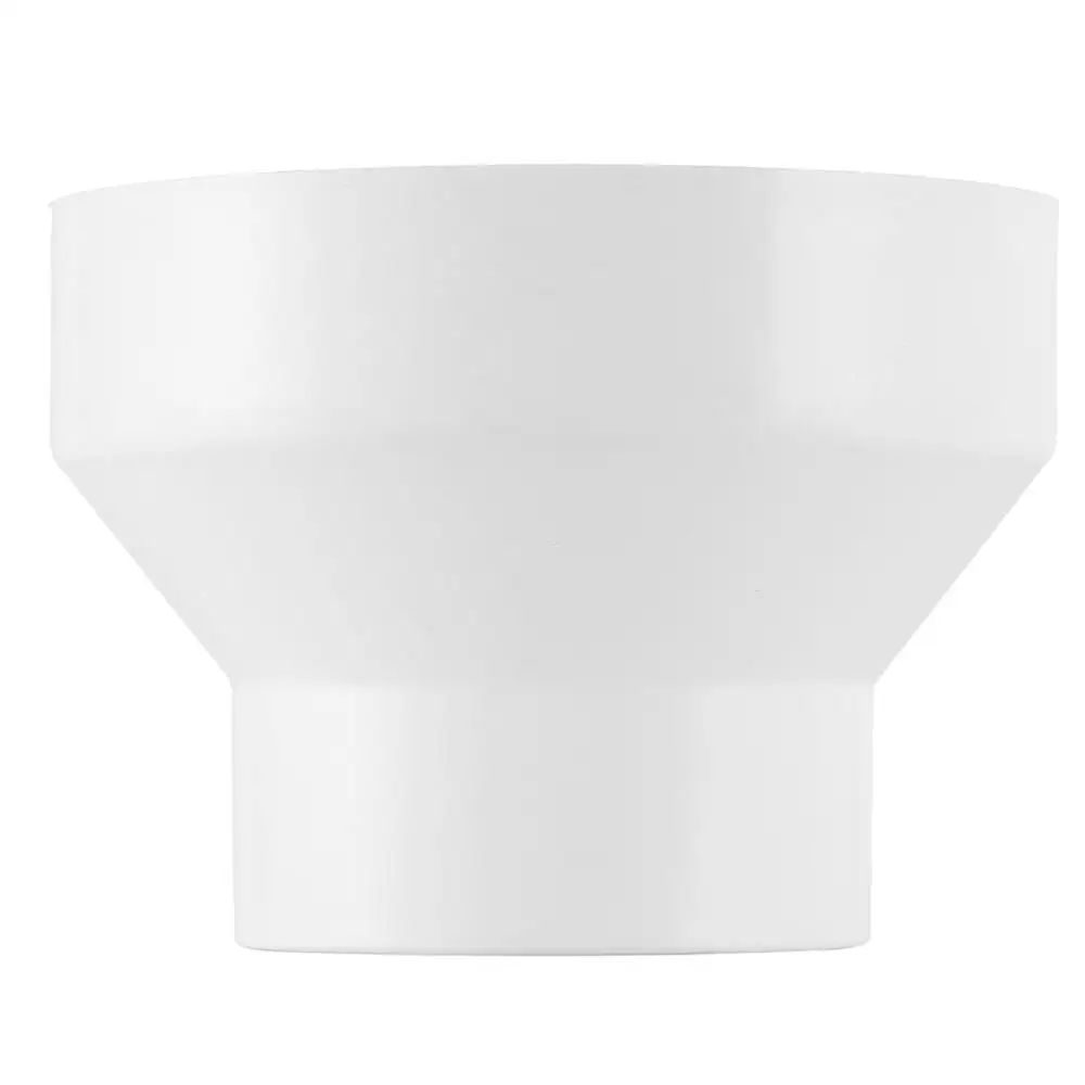 Plastic Straight Duct Adaptor Connector Ventilation Duct Fan Reducer and Increaser Connectter Inline Heating Cooling Accessories