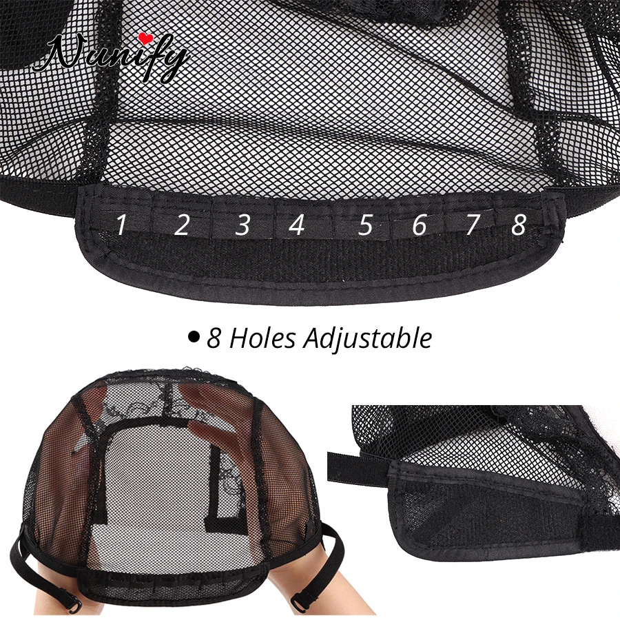 Nunify Professional Wig Cap Making Supplies Wholesale Lace Wig Cap Free Shipping Weaving Caps Mesh Cap Breathable Hairnets