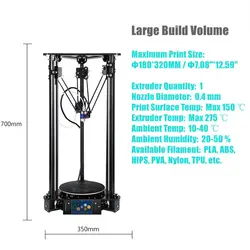 Синийс T1-plus/T1 Impresora 3d дешевые цены лазерный гравер рабочего стола 3d принтер комплект Высокое Скорость лучшее качество DIY Delta Stampante 3D