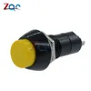 5pcs PBS-11B 2PIN 12mm No Lock Self-Lock ON OFF Push Button Momentary Switch 3A 150V Black Blue Red Green Yellow ► Photo 2/6