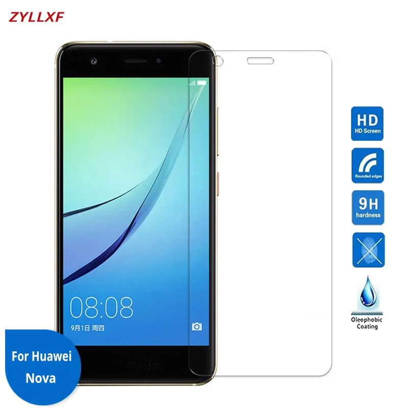 

For Huawei Nova Tempered Glass Premium Screen Protector Film 5.0 inch 9H 2.5D Safety Film On CAN-L01 CAN-L11 CAN-L02 L12 L03 L13
