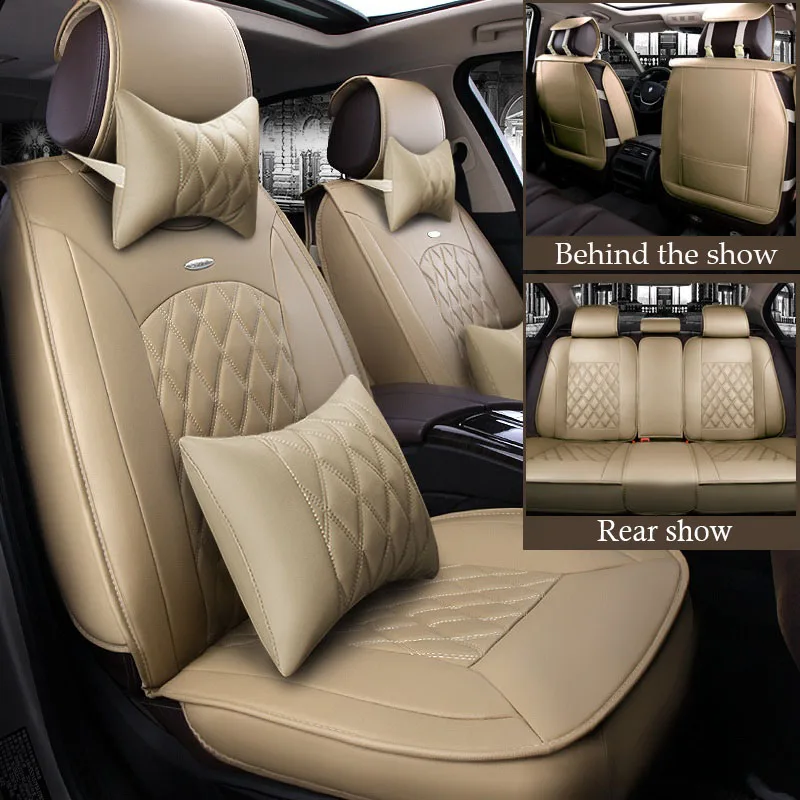 Кожаный универсальный чехол для сиденья автомобиля для Nissan Qashqai Note Juke TIIDA x-прицеп аксессуары для автомобиля Стайлинг