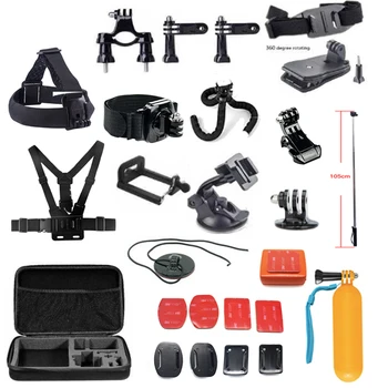 

Teckam Action Camera Accessories Set for Gopro Hero 6 gopro hero 5 xiaomi yi action camera 4k yi 4k plus sjcam SJ7 Star Git up