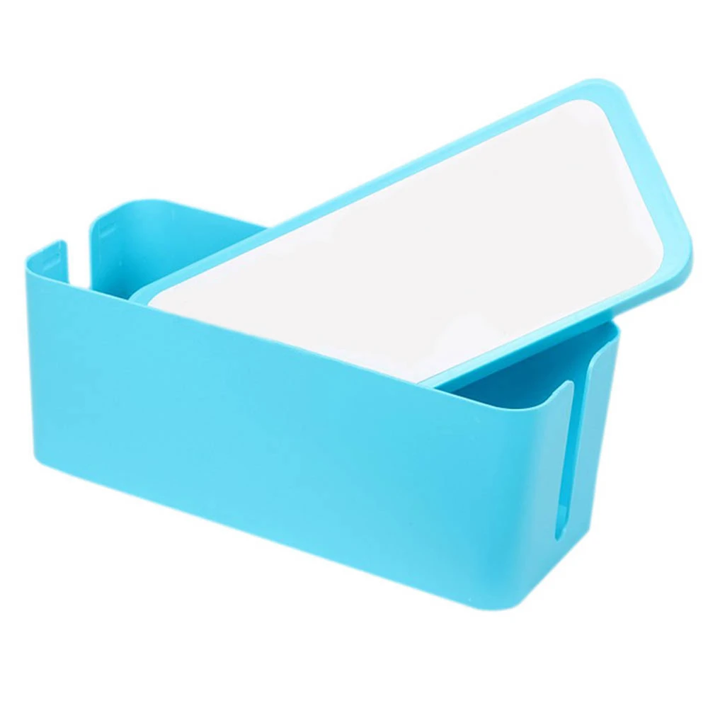 

Cable Management Box Cord Organizer Kit Cover Conceal Hide Wire Plug Boxes for Desk TV Computer USB Hub