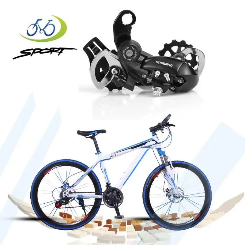 عن الدراجة الجبلية MTB سبائك الألومنيوم 6 7 8 سرعة TX35 الخلفية Derailleur الطريق دراجة أجزاء Bisiklet Aksesuar
