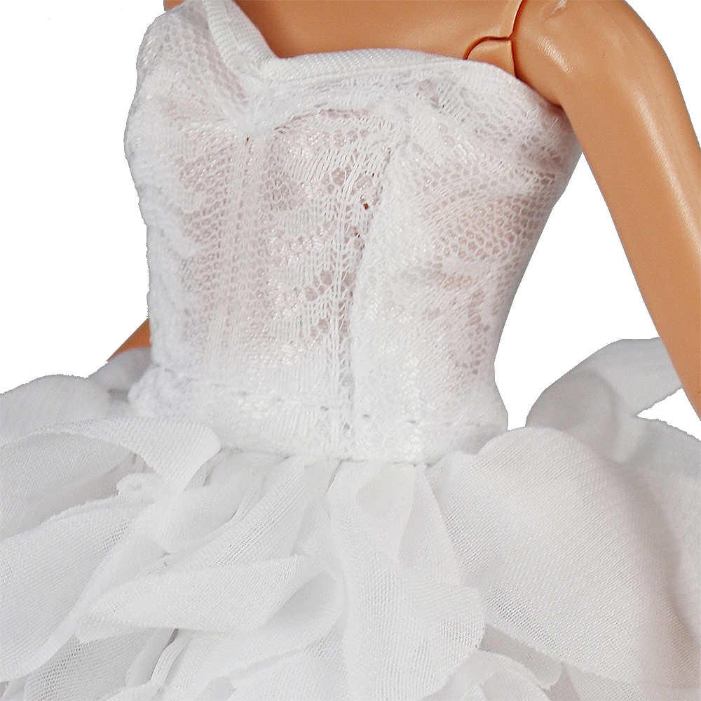 Новое поступление, вечерние платья ручной работы на свадьбу, платье принцессы длиной до пола, платье для девочек, Одежда для кукол Барби, розовый, лучший подарок