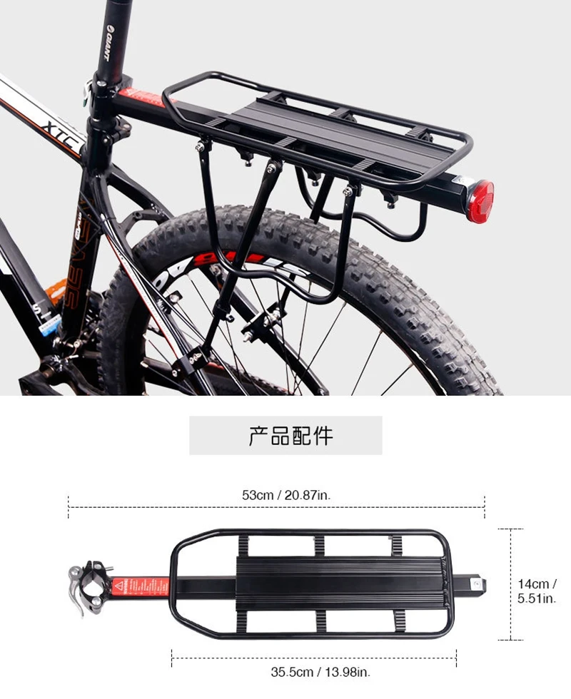 Aluminum alloy Adjustable Shelves Bicycle Rack Suitable For A Variety Of Bike MTB Rack Shelves Quick Removal Of Mountain Bike