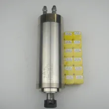 2.2KW ER20 24000 об/мин AC220V водяного охлаждения шпинделя ER20+ 12 шт. ER20 Цанги