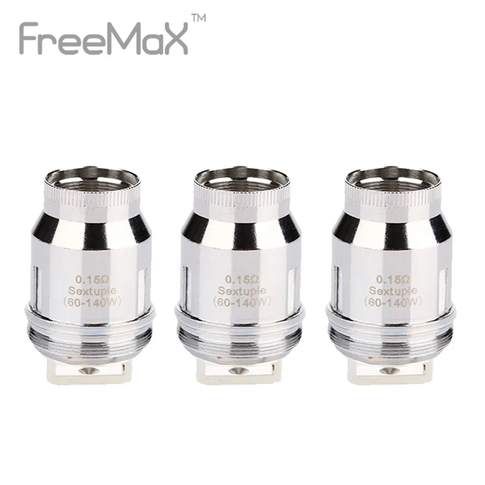 3 шт. Freemax Firelock катушка двенадцатеричная катушка 0,15 и 0.15ohm катушка из шести частей и 0,25/0,15 Ом KA 1 dvc катушка для Fireluke танк E-cig