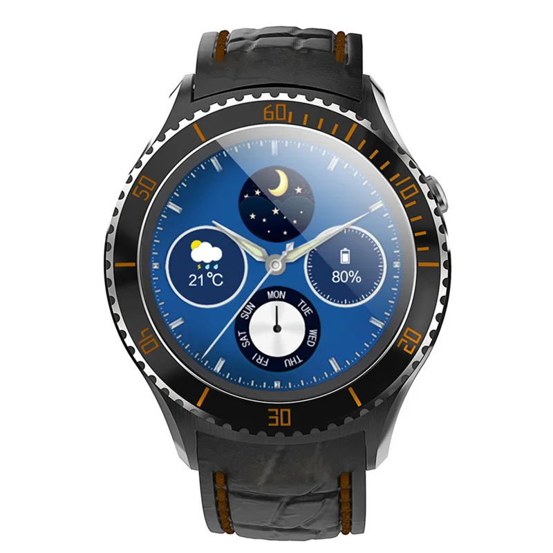2016 New I2 Bluetooth Smart Watch Android 5 1 MTK6580 Quad Core 1 33 Display font
