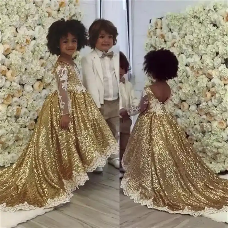 retro flower girl dresses