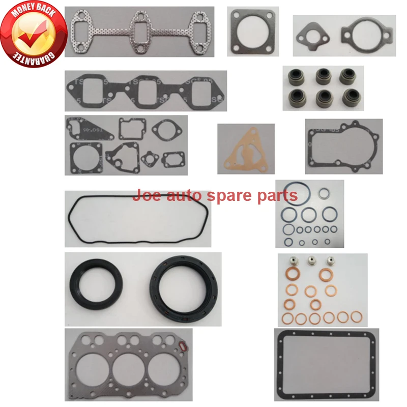 Полный комплект прокладок двигателя для Yanmar: 3TNA72 3TNE72 3TNV72 3T72 3TN72 3TNA72UJ John Deere