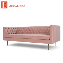 modern pink velvet fabric 3 seat couch living room sofa set design furniture modern pink velvet fabric 3 seat couch living room sofa set design furniture