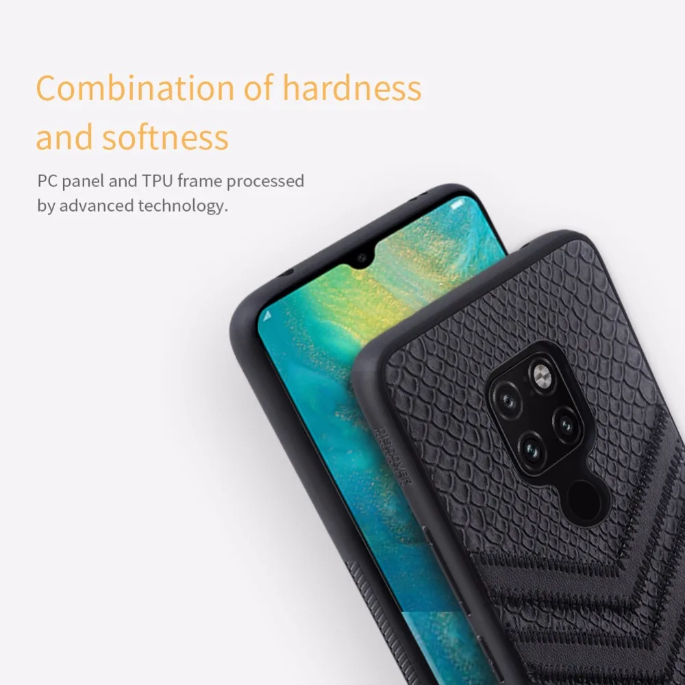 Для Huawei Mate 20 чехол Nillkin Prestige жесткая кожа Mate20 задняя крышка Деловой для телефона