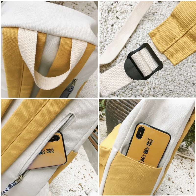 Menghuo nueva de lona de las mujeres Mochilas para Preppy estilo Patchwork bolsas para la escuela de chicas adolescentes portátil mochila bolsa de viaje Mochilas Menghuo nueva de lona de las mujeres Mochilas para Preppy estilo Patchwork bolsas para la escuela de chicas adolescentes portátil mochila bolsa de viaje Mochilas