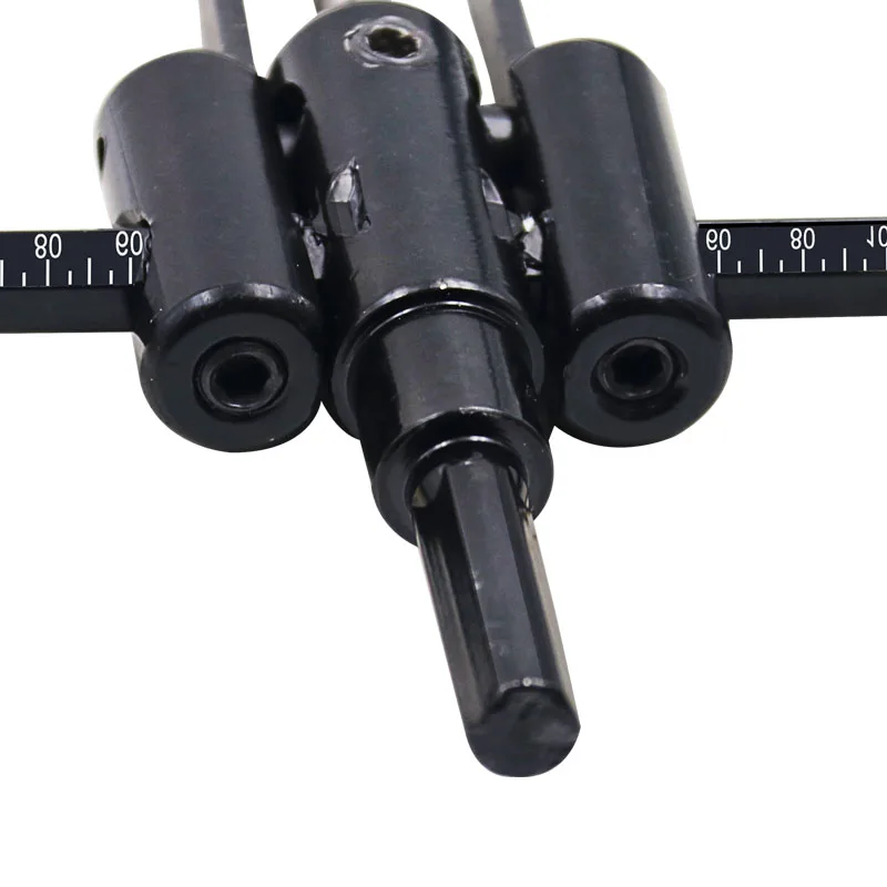 Сплав Сталь плоскости Тип 30-200 мм Регулируемая круг кольцевая пила Wood Cutter сверло