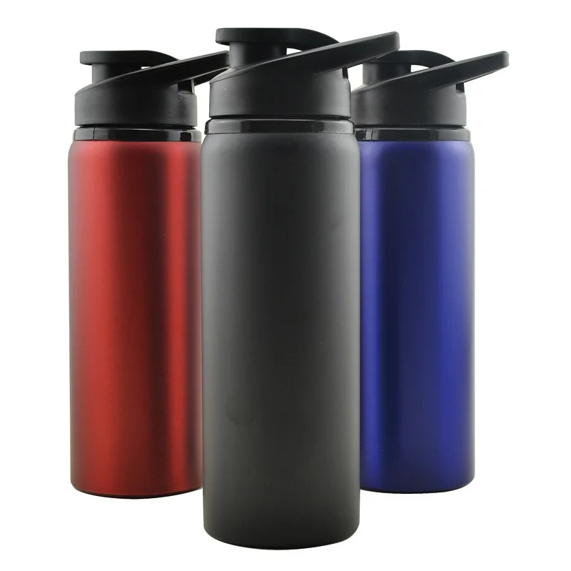 

700ml Gym Sport Water Bottle Single Wall Stainless Steel Drink Bottle Portable Outdoor Riding Water Bottles for Tea Milk