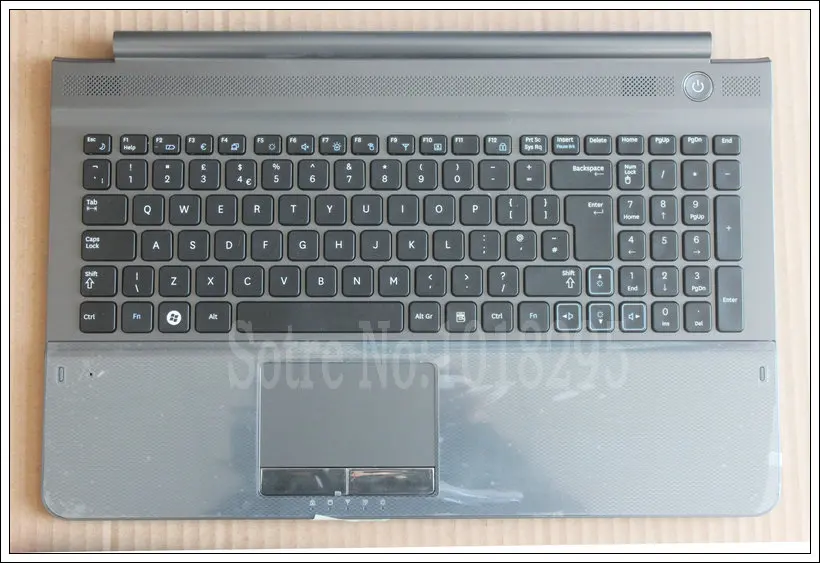 

New Keyboard for SAMSUNG RC510 RC520 UK laptop keyboard With Gray Frame touchpad and Speaker