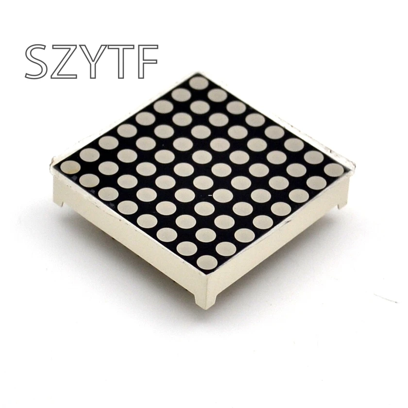 Светодиодный матричный дисплей 16pin 8x8 3 мм Красный общий катод анод для Arduiino AVR
