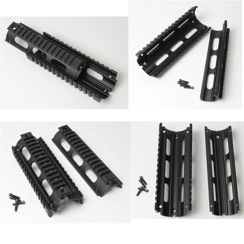 التكتيكية الصيد 6.75 بوصة شحن تعويم Handguards 2 قطعة قطرة في رباعية السكك الحديدية ل الادسنس AR15 M16 بندقية نطاق جبل بندقية التبعي