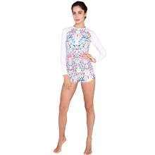 SABOLAY одежда для серфинга, водные виды спорта, рашгарды, анти-УФ, Быстросохнущий купальник, женский пляжный купальник, топы с длинным рукавом, короткие штаны