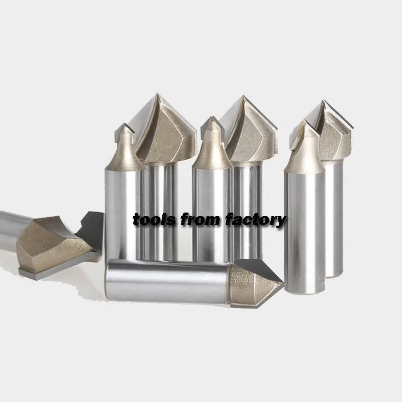 1 шт. режущие 3d биты V для дерева 1/2*3/4|cnc router bits|router bitcutter cnc |