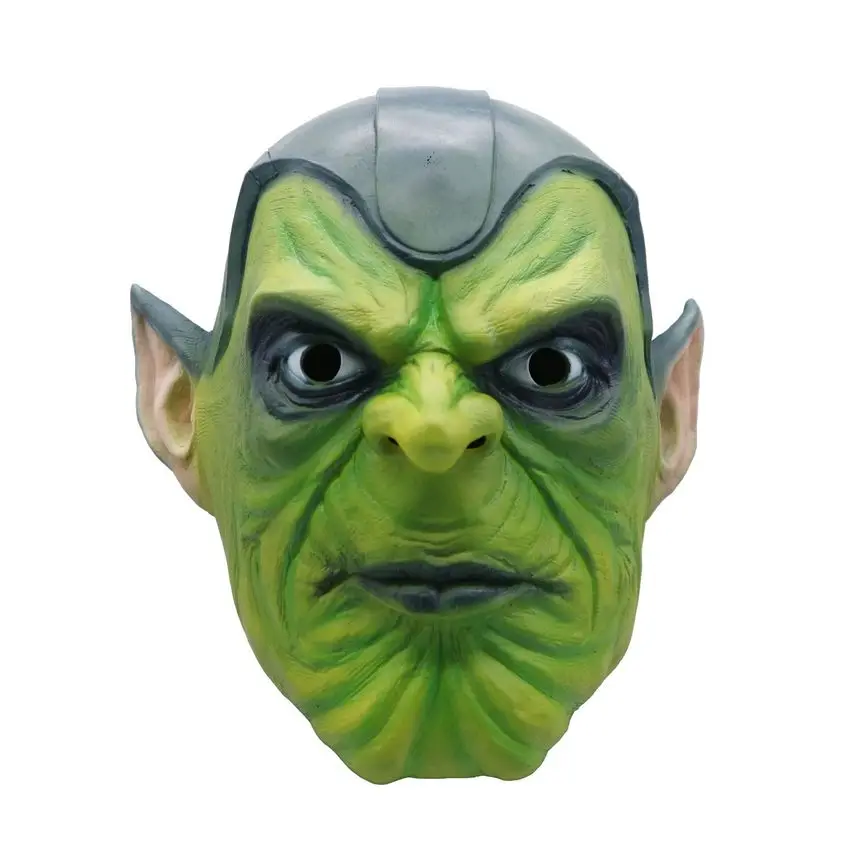 Marvel Legends Action Figure Toys Hero Cosplay Party Skrull Adult Children Captain Marvel Mask