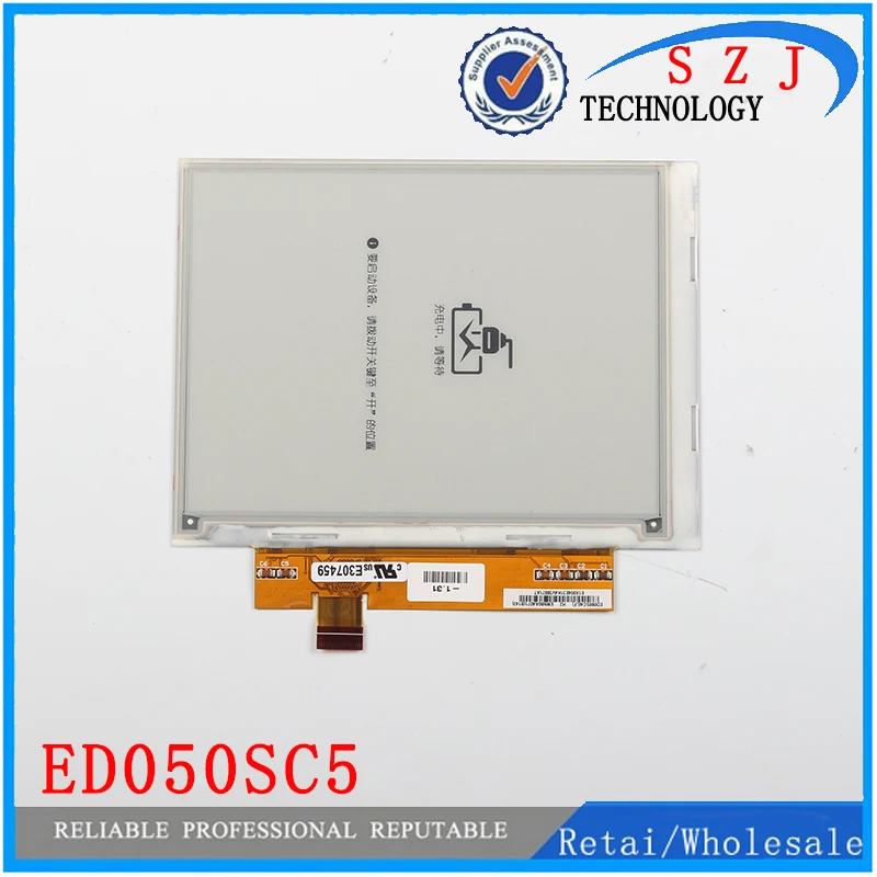 Новый 5-дюймовый ЖК-дисплей ED050SC5 e-ink для картридера pocketbook 515 ЖК-экран бесплатная