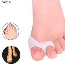 2 шт., корректор для ног, для пальцев ног, гель для педикюра, носилки, защита от буйона, выпрямитель, корректор буйона, уход за ногами