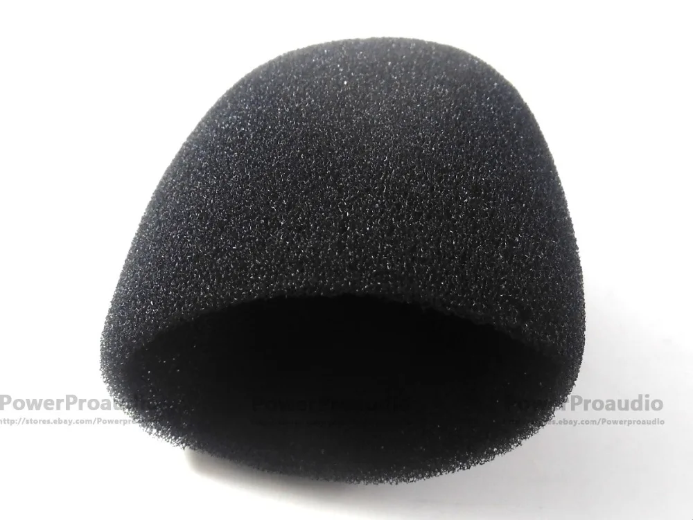 100 шт. Губка микрофона (внутренняя) ветрозащитная Пена Для Shure SM58 SM58S SM58LC BETA58 PG58 SLX24