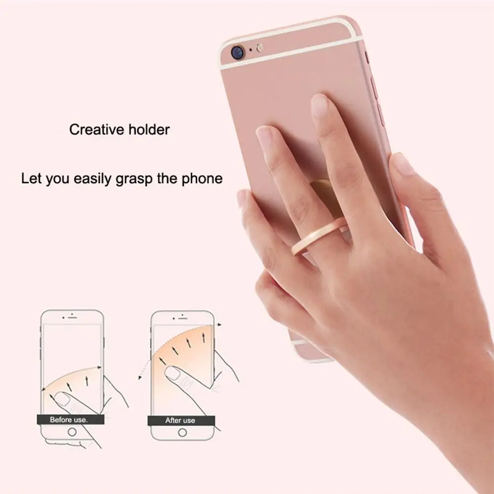 Водные капельки универсальный металлический палец кольцо Мобильный телефон Смартфон Автомобильный кронштейн держатель стойки для iPhone samsung