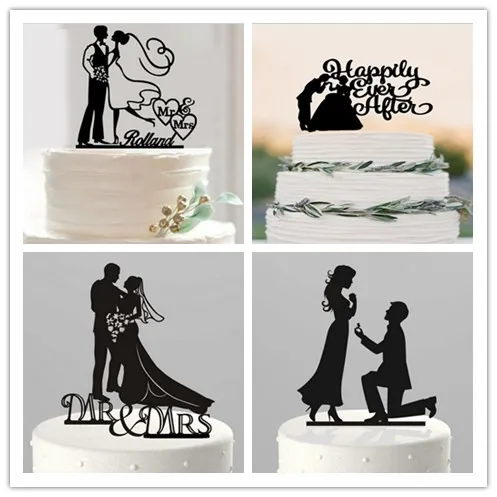 

Free Shipping 1 X Wedding Cake Topper - initials Cake Topper Mr and Mrs Wedding Cake Topper Party Deco Supply