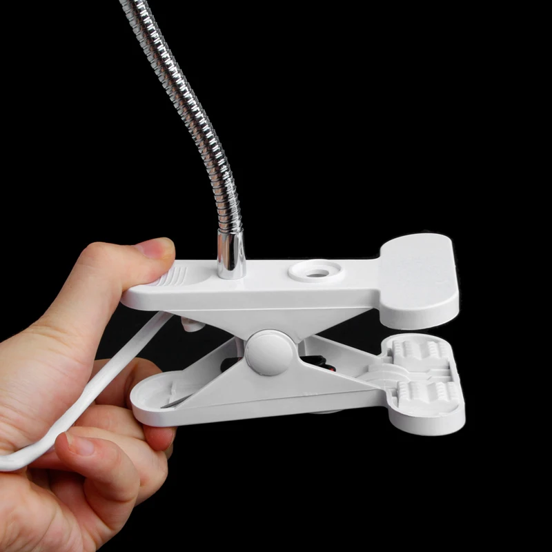 

Hot E27 50cm Flexible Clip Switch Night light LED Lamp Holder Socket Power Cable AC 85-265V US Plug/EU Plug Study Reading lamp