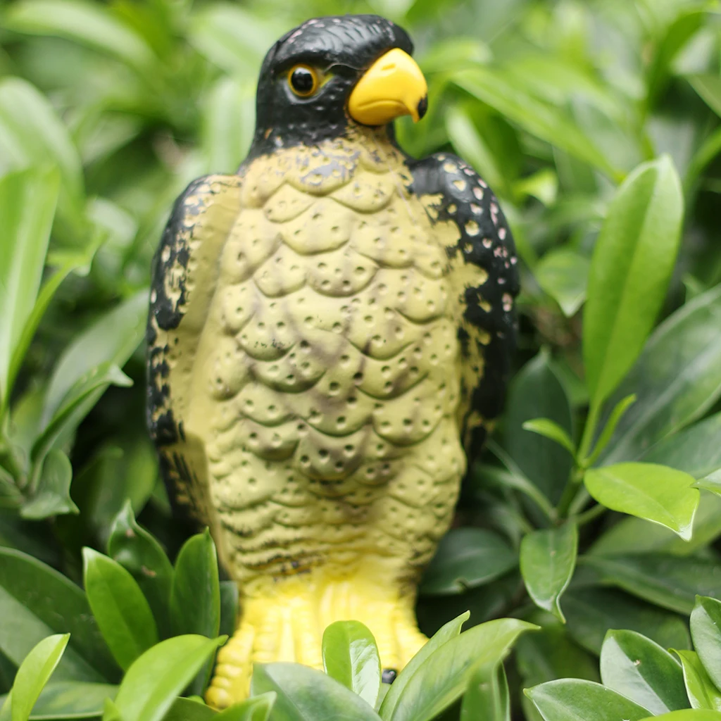 Realistic Decoy Birds  Simulation Feathered Pest Control Garden Scarer Scarecrow Anti Small Birds Rabbit Pest Control Protector
