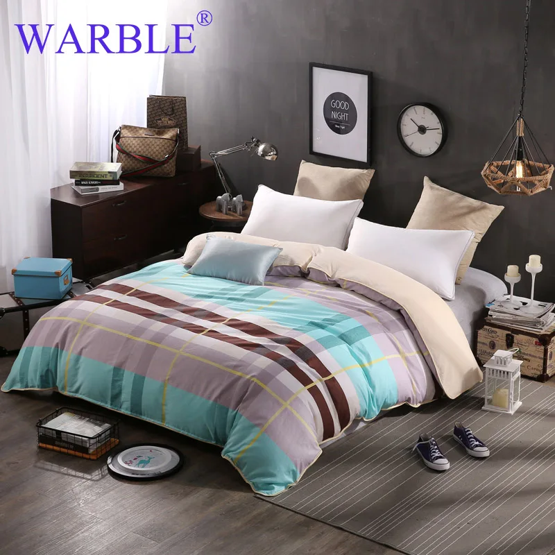 

WARBLE High Quality Blanket Double Side Multi-Color Knitted Plaid Bedspread For Sofa/Bed/Home Geometric Blanket For Summer