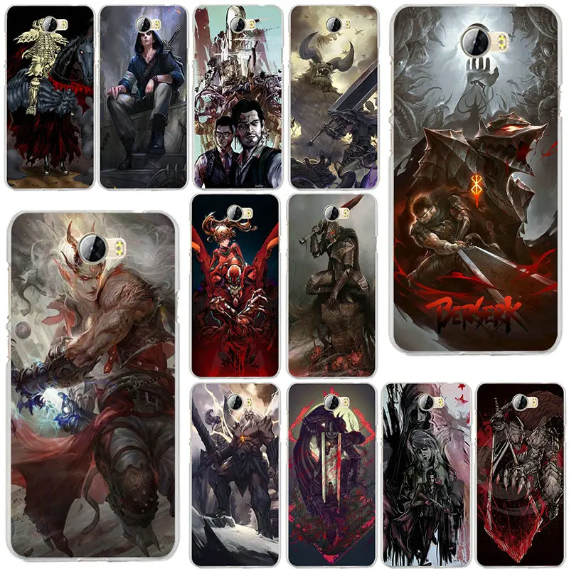

Berserk Guts Anime Logo Style Soft TPU Phone Cases Cover for Huawei P8 P9 P10 Lite Mate 10 Pro Y5 Y6 Y3 II Y7 Honor 6X 7X 9 Lite