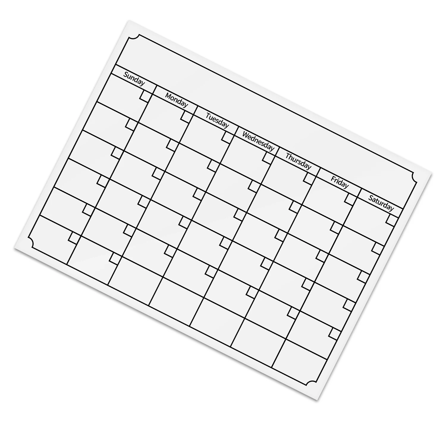 Холодильник Календарь ежемесячный планировщик доска с ручкой ластик для домашнего офиса многоразовые магнитные