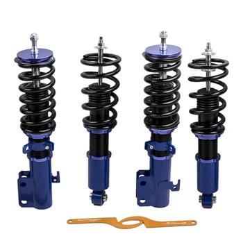 

Coilover Suspensions Kit for Toyota Celica 2000-2006 Coil Springs Non Adjustable Damper Shock Struts Blue