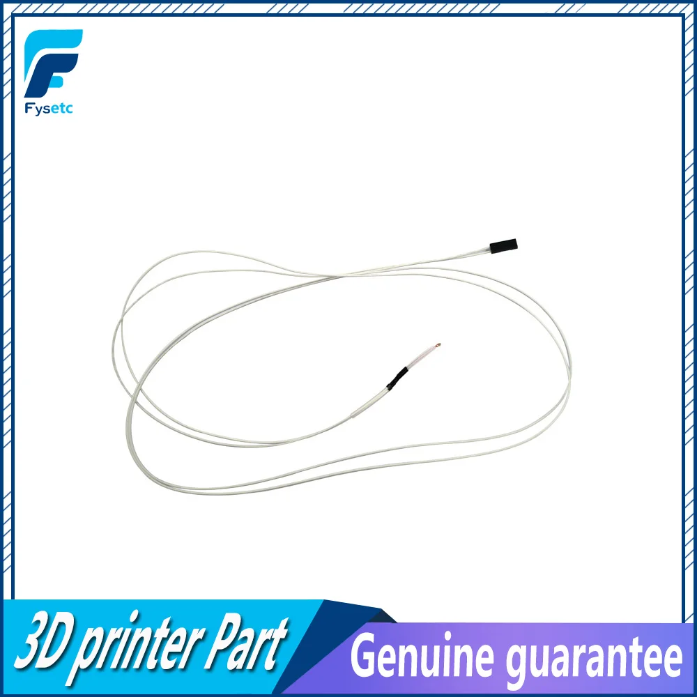 5 قطع 100 كيلو أوم ntc 3950 الثرمستورات مع دوبونت رئيس ل 3d الطابعة ميند