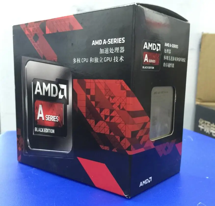 Компьютер AMD процессор для ПК с четырехъядерным процессором 7650 A8 K FM2 + APU 100%