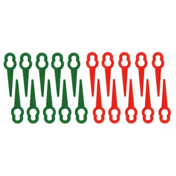 

10pcs Plastic Grass Trimmer Blades Mower Replacement Trim Fast Switchblades
